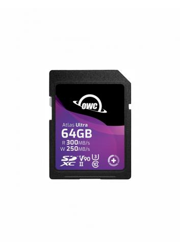 OWC Atlas Ultra SDHC UHS-II V90 Media Card 64GB