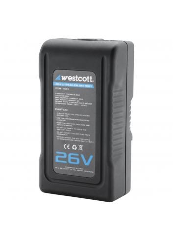 Westcott Batería de litio de 26 voltios.