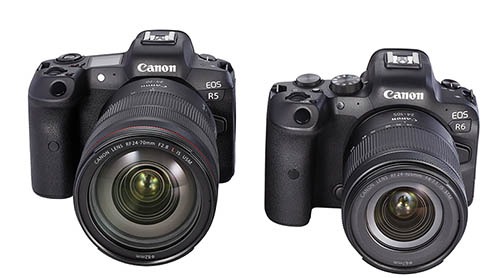 Nuevas cámaras Canon EOS R5 y R6. Tiempos de grabación en los modos de vídeo.