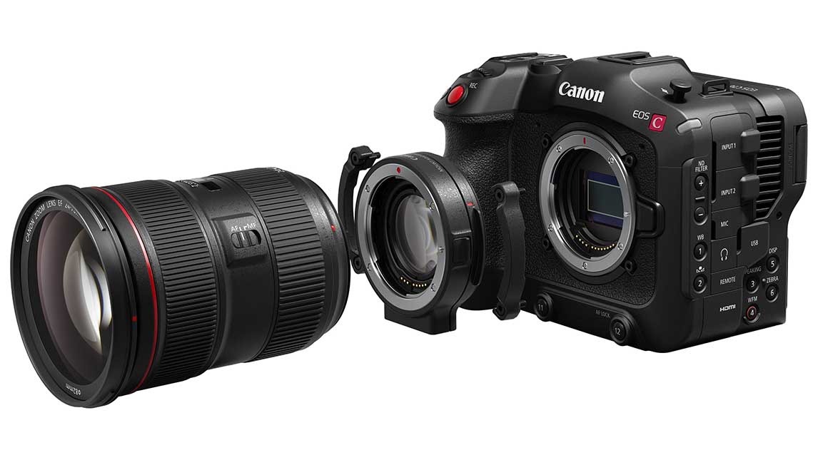 EOS C70: nueva cámara Canon del sistema EOS Cinema con montura RF
