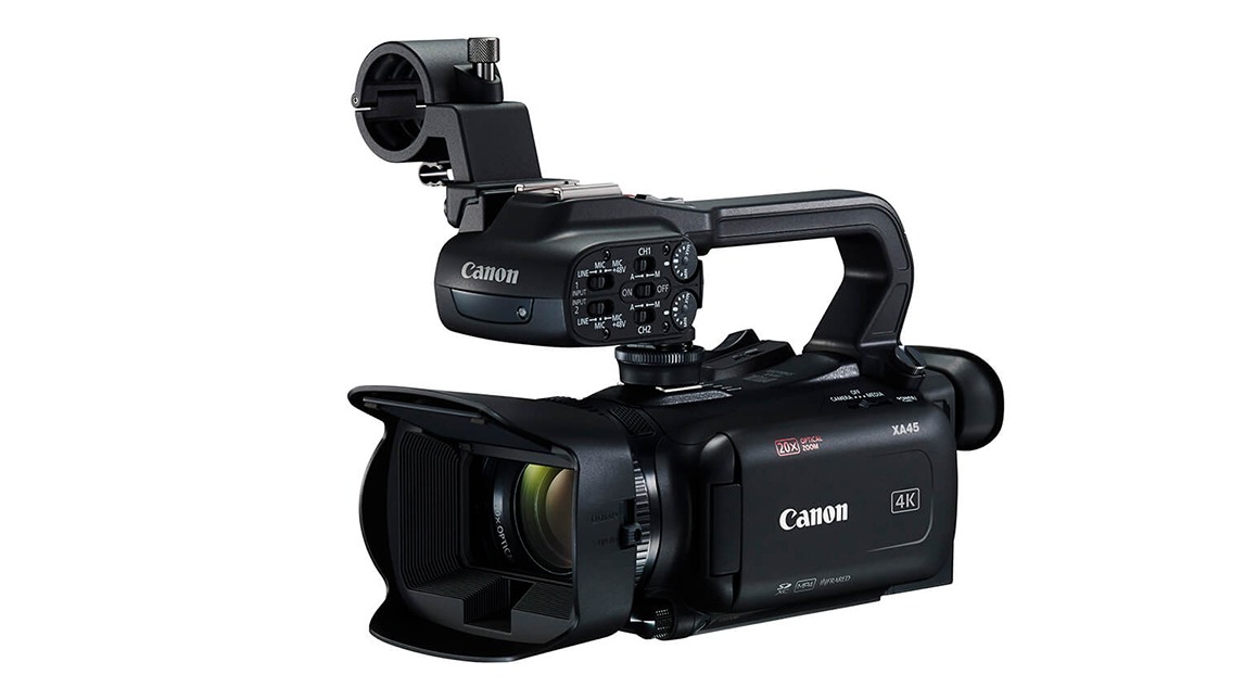 Canon lanza la nueva cámara profesional 4K  UHD  XA45