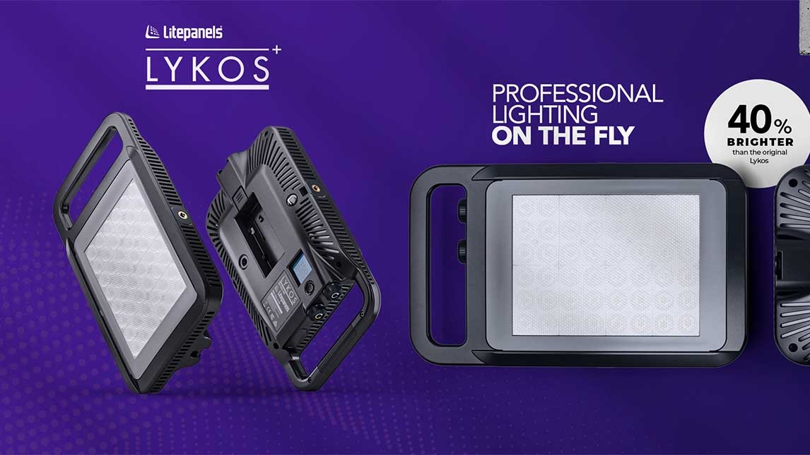 Litepanels lanza Lykos+, el mini panel LED para iluminación profesional un 40% más brillante que su antecesor Lycos 